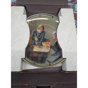 Norman Rockwell Collector Plate "A Family's Full Measure."